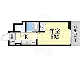 大阪府大阪市中央区農人橋２丁目1番25号（賃貸マンション1K・4階・17.40㎡） その2