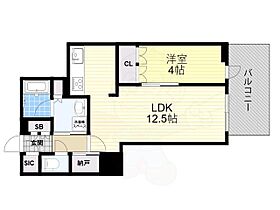 大阪府大阪市中央区南本町２丁目（賃貸マンション1LDK・14階・44.50㎡） その2