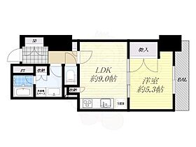 プレミストタワー靱本町  ｜ 大阪府大阪市西区靱本町１丁目（賃貸マンション1LDK・9階・42.07㎡） その2