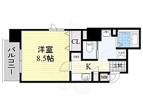 大阪府大阪市西区新町４丁目（賃貸マンション1K・9階・28.81㎡） その2