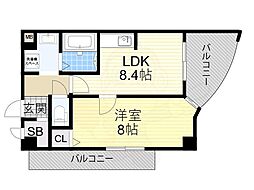 カスタリア新梅田 8階/-