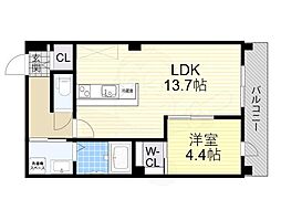 サンティエ福島吉野 3階/-