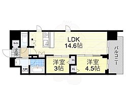 スプランディッド本町グラン 7階/-