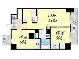 コンフォート大阪天満宮 2階