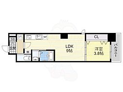 SKTRUSTBLD 1LDKの間取図画像