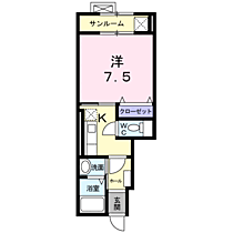 アン・ボヌール225 101 ｜ 石川県河北郡津幡町字能瀬（賃貸アパート1K・1階・30.96㎡） その2