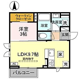 AVANCE(アヴァンセ) 1LDKの間取図画像