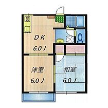 ハイツ美楽 A105 ｜ 埼玉県さいたま市岩槻区府内２丁目27番8号（賃貸アパート2DK・1階・38.88㎡） その2