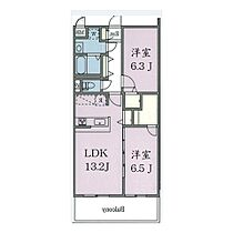 プラティーク 303 ｜ 埼玉県さいたま市岩槻区美園東２丁目17番地14（賃貸マンション2LDK・3階・60.77㎡） その2