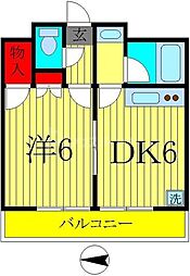 間取図画像 1DK