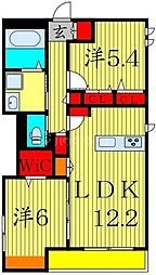 PROTEGO TOKYO EAST 2LDKの間取図画像