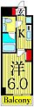ALTERNA四つ木3階9.1万円