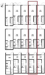 Mok Terrace北綾瀬 1LDKの間取図画像