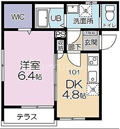 グランシャレー新宿 1階