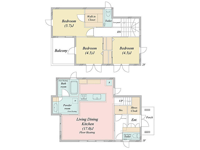 間取り 町田市南成瀬2丁目5