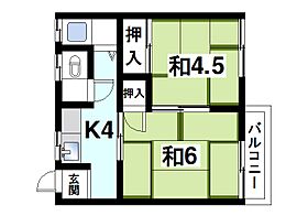 栄宏マンション  ｜ 奈良県天理市櫟本町（賃貸アパート2K・2階・24.30㎡） その2