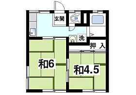 パナハイツ大宮  ｜ 奈良県奈良市大宮町4丁目（賃貸マンション2K・2階・35.91㎡） その2