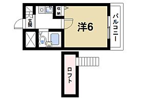 奈良県生駒市谷田町（賃貸マンション1K・1階・18.15㎡） その2