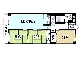 奈良県奈良市三条町（賃貸マンション3LDK・3階・80.00㎡） その2