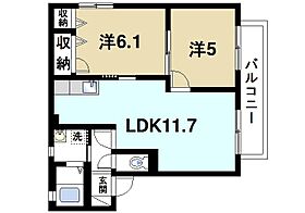 サニーサイドC  ｜ 奈良県磯城郡田原本町大字千代（賃貸アパート2LDK・2階・50.07㎡） その2