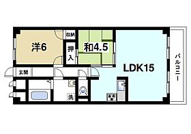 田村ビル  ｜ 奈良県奈良市芝辻町4丁目（賃貸マンション2LDK・6階・63.80㎡） その2