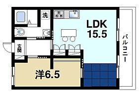 南都ハイツ  ｜ 奈良県奈良市花芝町（賃貸マンション1LDK・4階・45.81㎡） その2