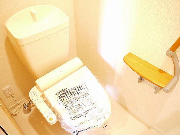 画像28:落ち着いた色調のトイレです