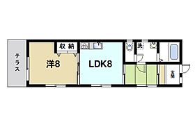 山岡貸家  ｜ 奈良県奈良市川上町（賃貸一戸建1LDK・1階・45.50㎡） その2