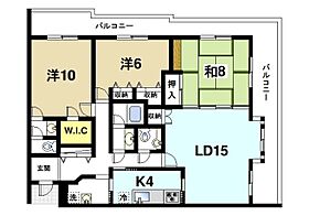 奈良県奈良市帝塚山6丁目（賃貸マンション3LDK・2階・120.26㎡） その2