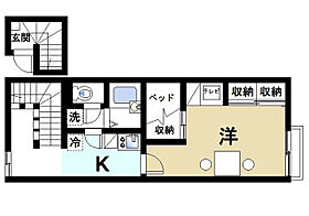 奈良県奈良市宝来町939-1（賃貸アパート1K・2階・28.02㎡） その2