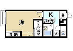 奈良県奈良市南京終町3丁目403-1（賃貸アパート1K・1階・23.18㎡） その2