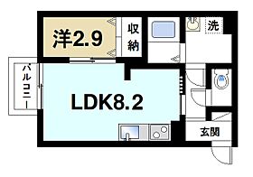 サンハイツ芝辻  ｜ 奈良県奈良市芝辻町3丁目（賃貸アパート1LDK・2階・30.92㎡） その2