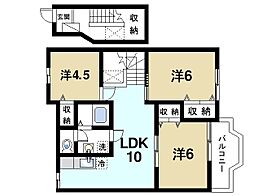 ヴィラ・サニーフラットA  ｜ 奈良県桜井市大字上之庄（賃貸アパート3LDK・1階・65.57㎡） その2