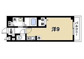 奈良県奈良市宝来町（賃貸マンション1R・2階・28.80㎡） その2