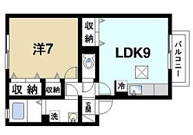 エミネンスB  ｜ 奈良県天理市丹波市町（賃貸アパート1LDK・1階・40.43㎡） その2