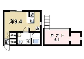 奈良県奈良市三松1丁目（賃貸アパート1R・2階・22.84㎡） その2