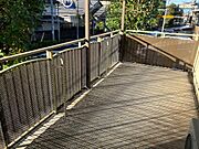 パンチングメタル目隠しフェンスへリフォーム済