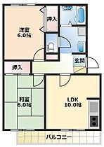 マンションニューハマ3Ａ 302 ｜ 和歌山県海南市日方1289-179（賃貸アパート2LDK・3階・52.10㎡） その2