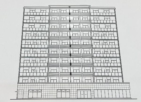 友田町店舗付き新築マンション ｜和歌山県和歌山市友田町2丁目(賃貸マンション1LDK・4階・48.22㎡)の写真 その2