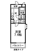 和歌山県和歌山市有家319-1（賃貸アパート1K・2階・23.65㎡） その2