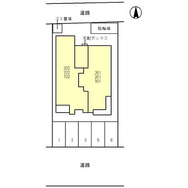 COMU　TERRACE 102｜和歌山県和歌山市北田辺丁(賃貸アパート2LDK・1階・68.54㎡)の写真 その3