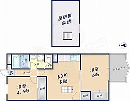 グランメゾン 2LDKの間取図画像