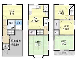 横小路町6丁目貸家