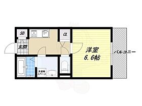 大阪府東大阪市荒本２丁目（賃貸アパート1K・1階・26.29㎡） その2