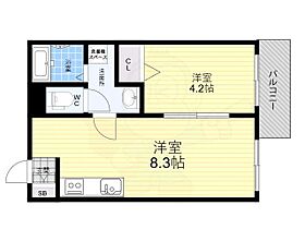 Dias東石切  ｜ 大阪府東大阪市東石切町４丁目（賃貸アパート1LDK・3階・29.12㎡） その2