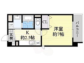 コージーコート  ｜ 大阪府東大阪市横枕南2番14号（賃貸マンション1K・3階・25.04㎡） その2