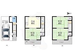 🉐敷金礼金0円！🉐若江西新町1丁目貸家