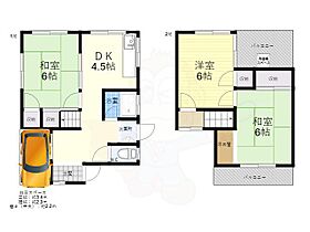 大阪府東大阪市新庄２丁目（賃貸一戸建3DK・1階・62.85㎡） その2