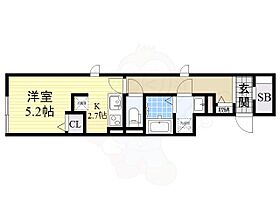 H＆B吉田  ｜ 大阪府東大阪市中新開２丁目2番31号（賃貸アパート1R・1階・29.46㎡） その2