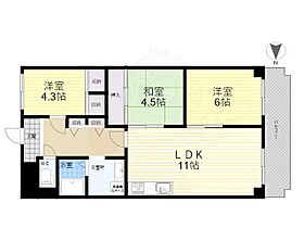 マンハイムグラン石切第2期  ｜ 大阪府東大阪市日下町４丁目1番42号（賃貸マンション3LDK・13階・61.60㎡） その2